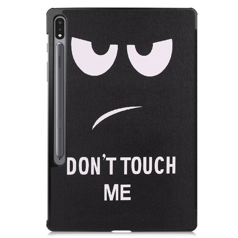 Smart Case Samsung Galaxy Tab S8 Plus / S7 Plus Renforcée Don't Touch Me