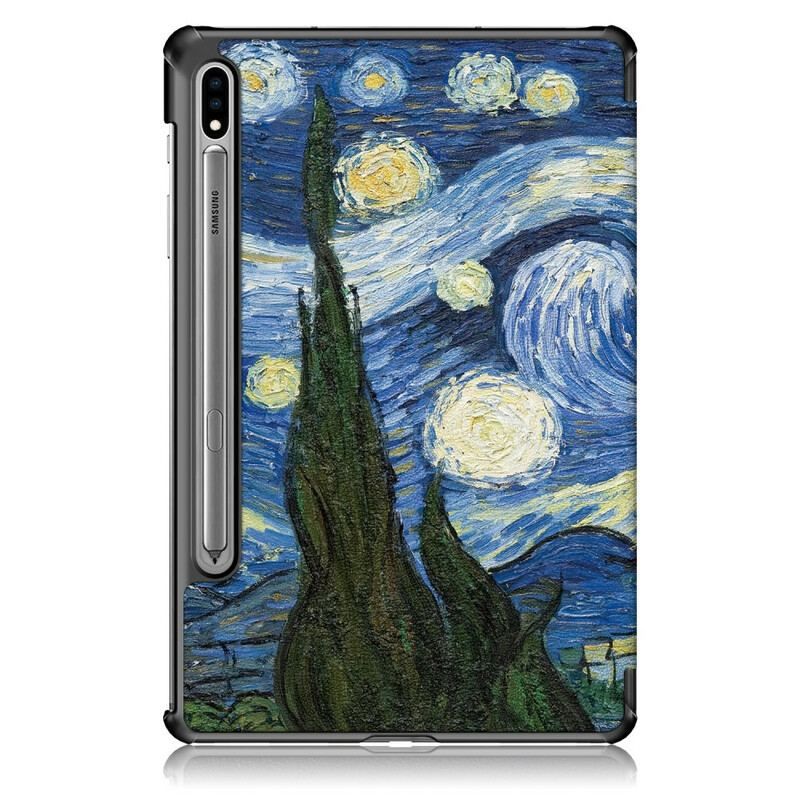 Smart Case Samsung Galaxy Tab S8 / Tab S7 Renforcée Van Gogh