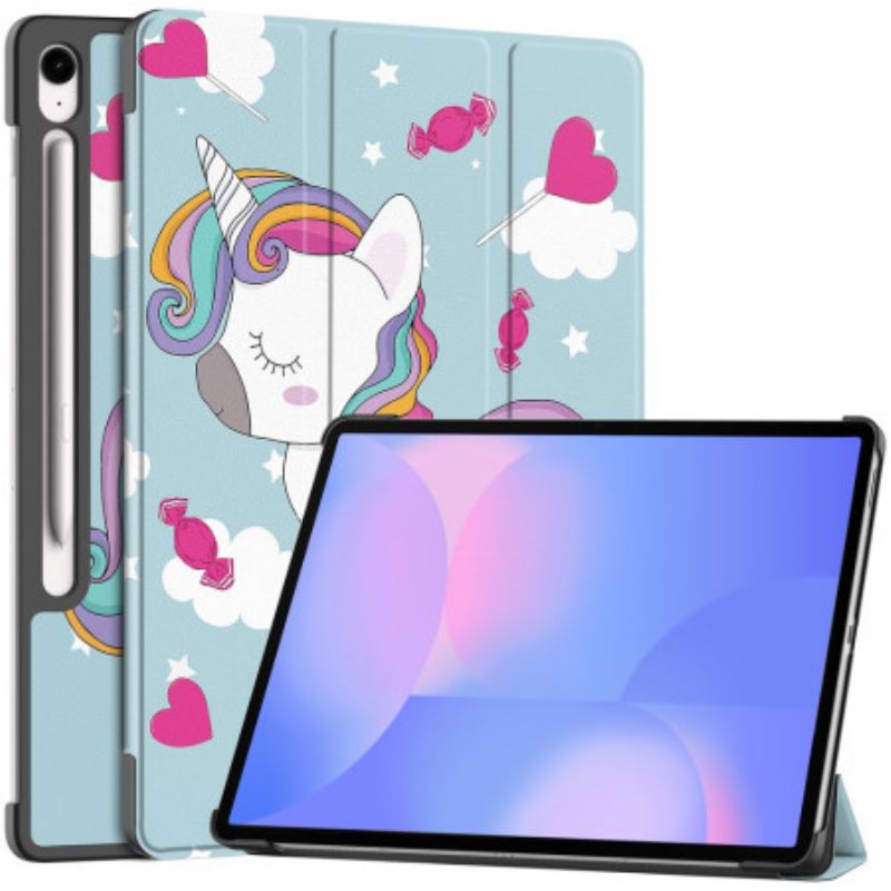 Smart CaseSamsung Galaxy Tab S10 FE Plus Licorne