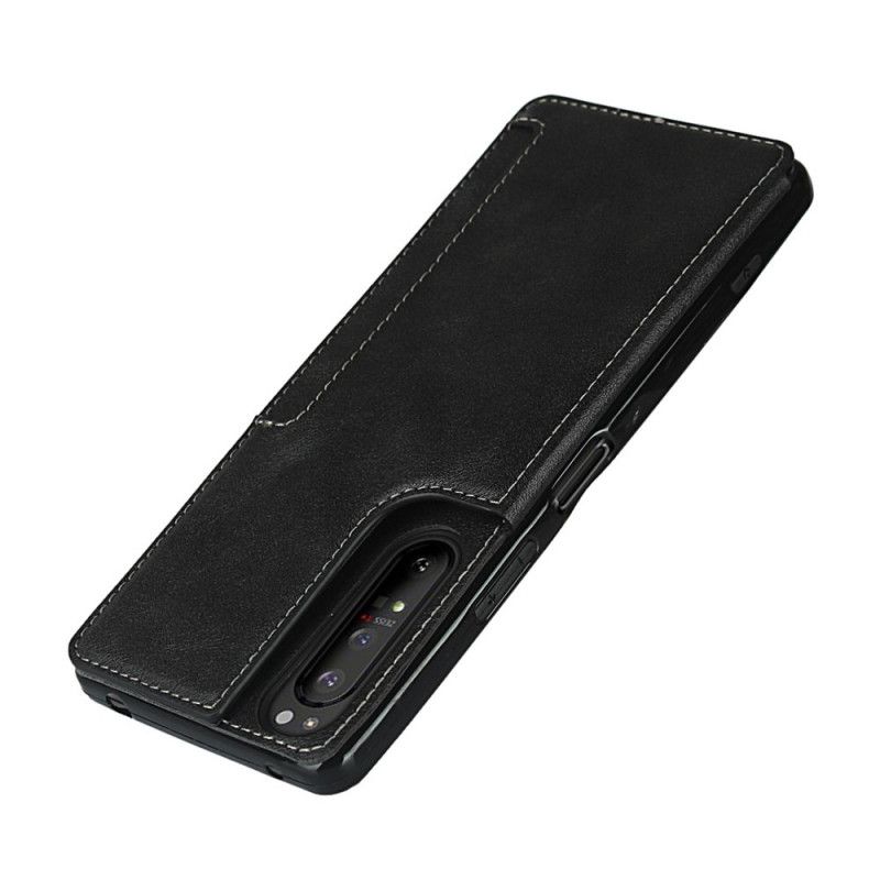 Coque Sony Xperia 1 Ii Porte-cartes Support Et Lanière