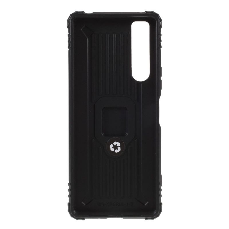 Coque Sony Xperia 1 Ii Ring Et Fibre Carbone