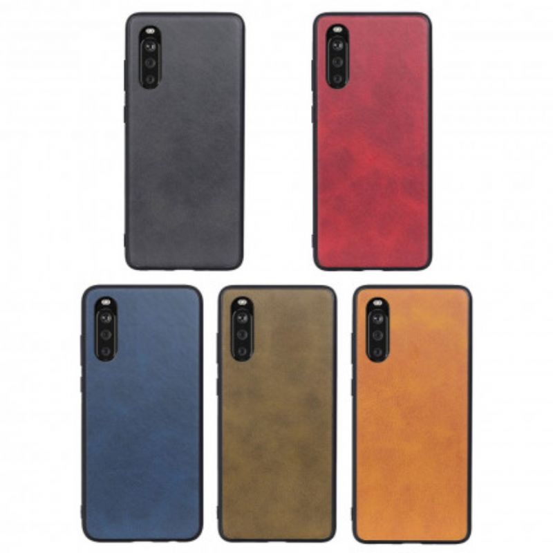 Coque Sony Xperia 1 III Effet Cuir