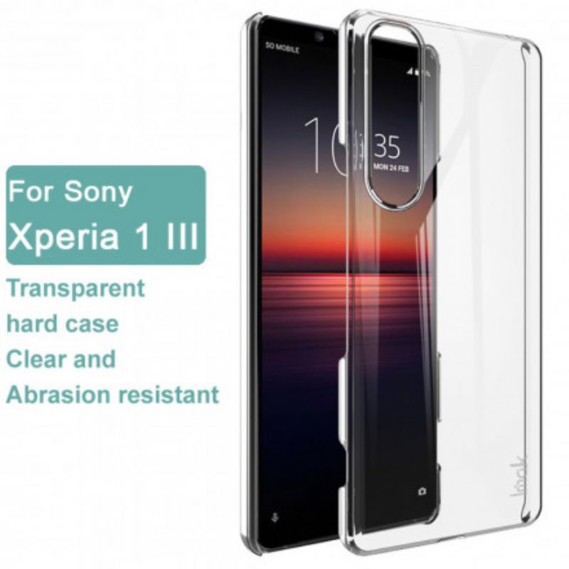 Coque Sony Xperia 1 III Imak Transparente Crystal