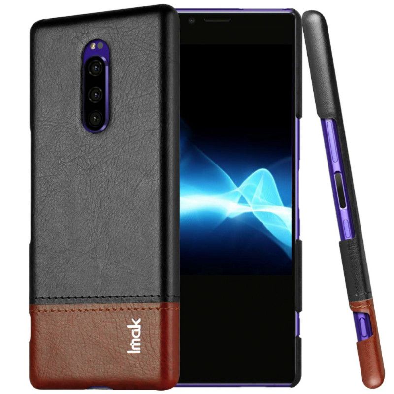 Coque Sony Xperia 1 Imak Ruiyi Series Effet Cuir