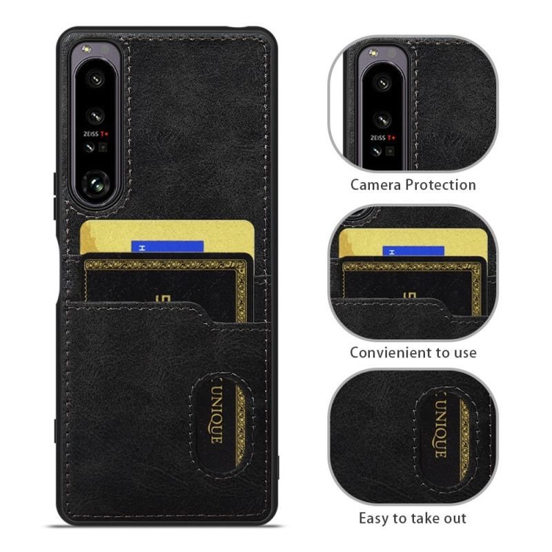 Coque Sony Xperia 1 IV Double Porte-Cartes