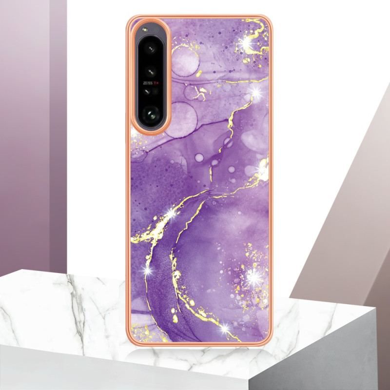 Coque Sony Xperia 1 IV Marbre Coloré