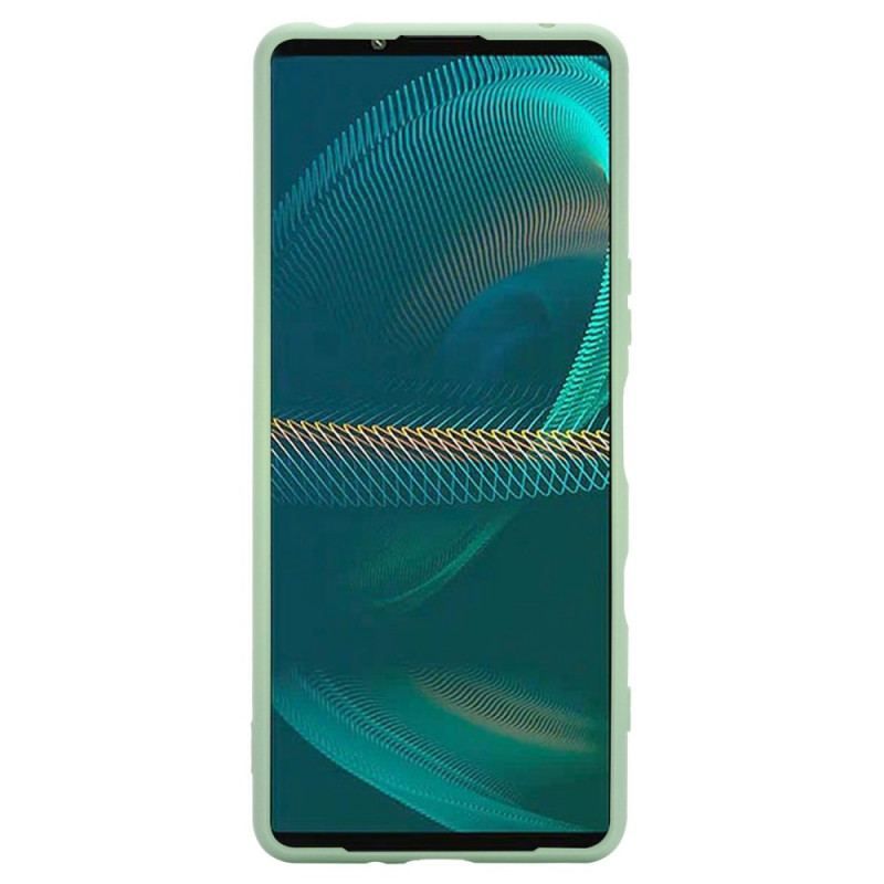 Coque Sony Xperia 1 IV Silicone Liquide à Lanière