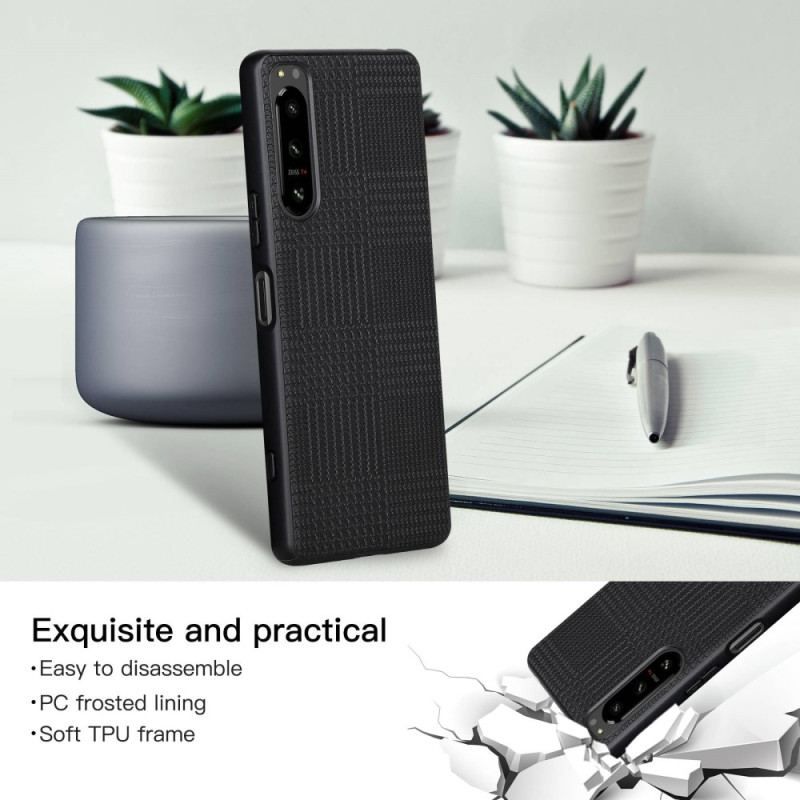 Coque Sony Xperia 1 IV Style Tissu VILI