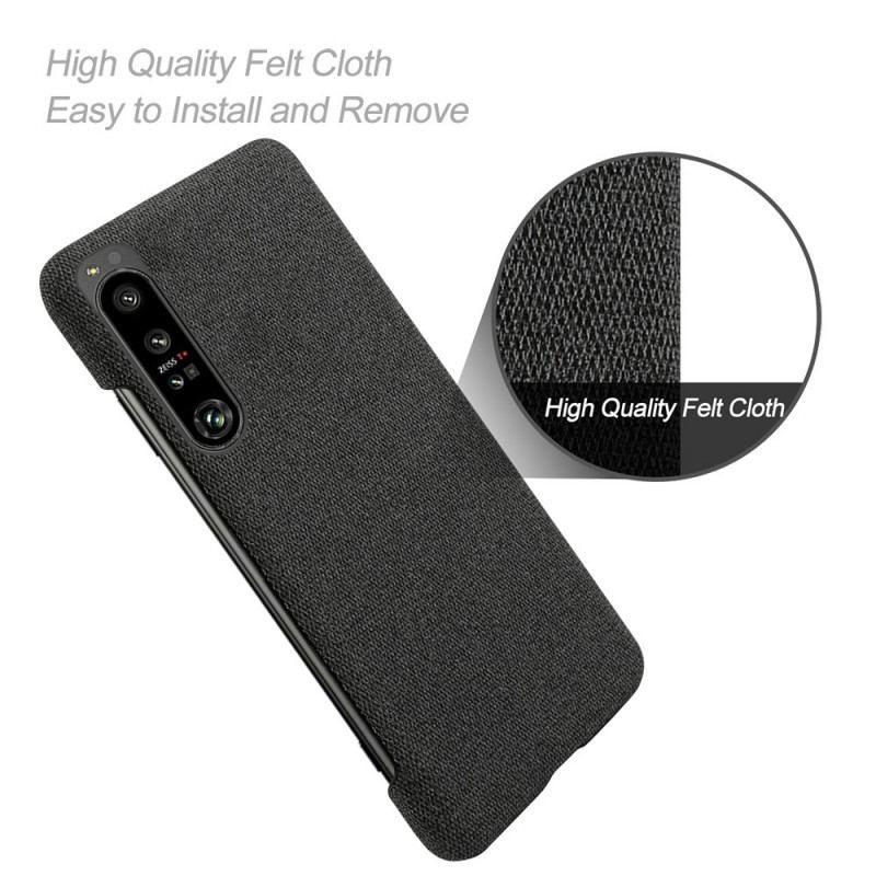 Coque Sony Xperia 1 IV Tissu