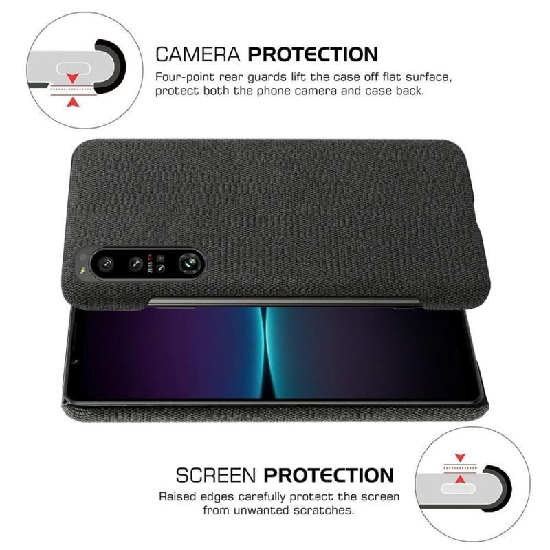 Coque Sony Xperia 1 IV Tissu