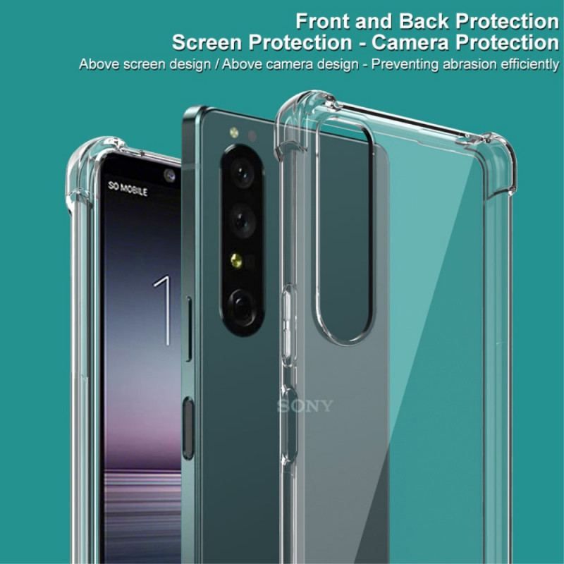 Coque Sony Xperia 1 IV Transparente avec Film Écran IMAK