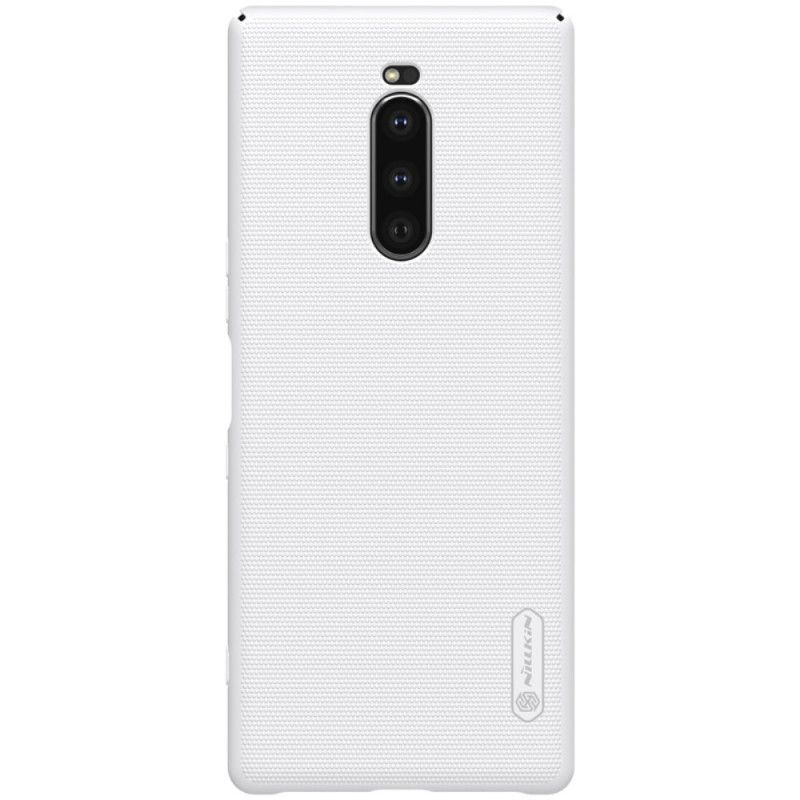 Coque Sony Xperia 1 Rigide Givré Nillkin