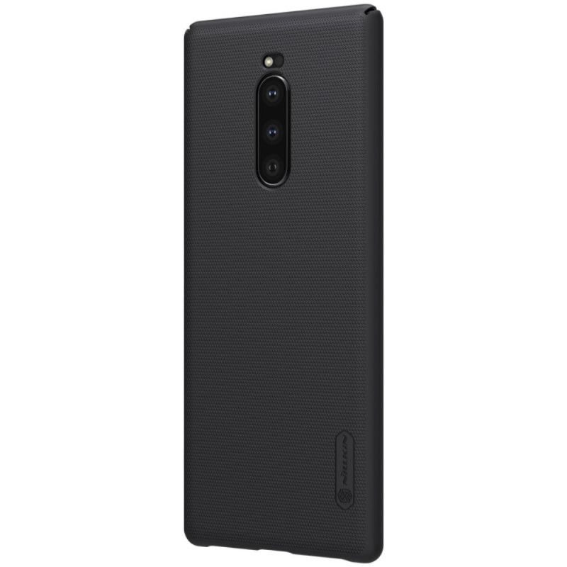 Coque Sony Xperia 1 Rigide Givré Nillkin