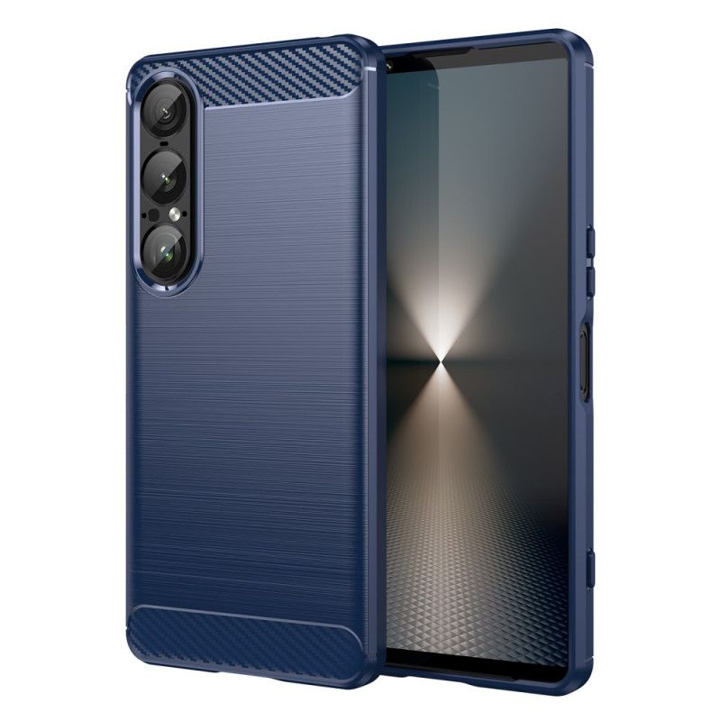 Coque Sony Xperia 1 VII Fibre Carbone Brossée