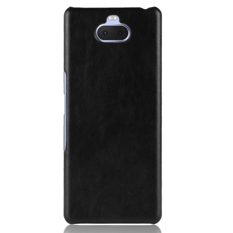 Coque Sony Xperia 10 Effet Cuir Litchi Performance