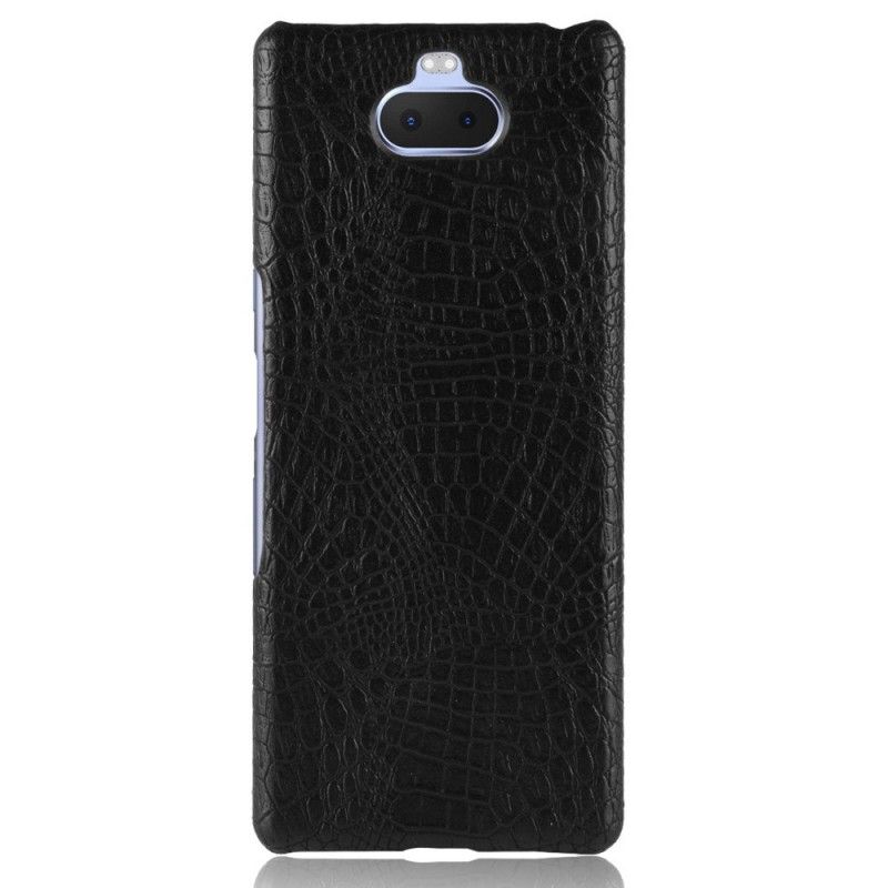 Coque Sony Xperia 10 Effet Peau De Crocodile