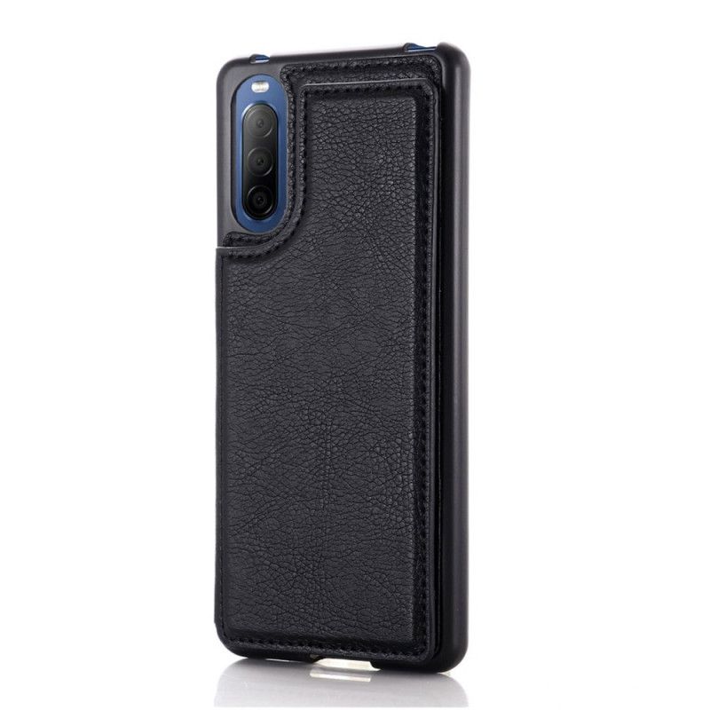 Coque Sony Xperia 10 Ii Porte-cartes Support