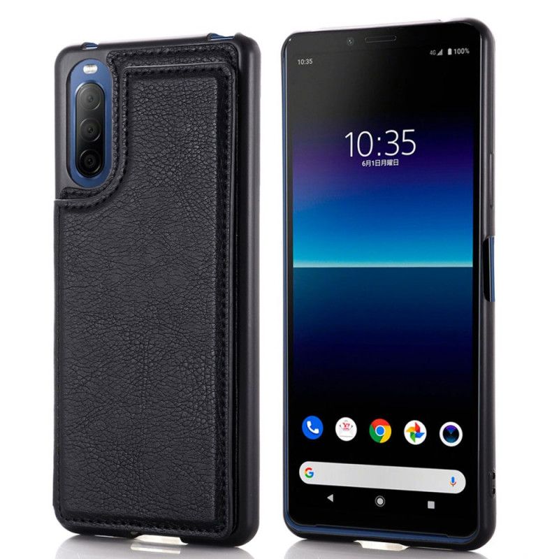 Coque Sony Xperia 10 Ii Porte-cartes Support