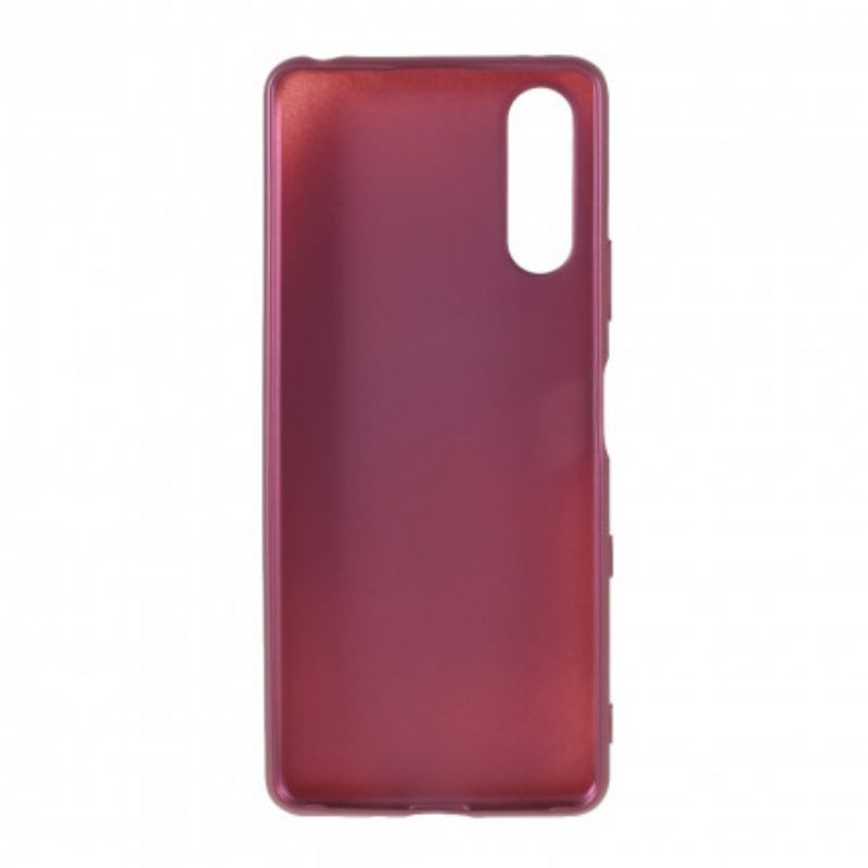 Coque Sony Xperia 10 III Silicone Givré