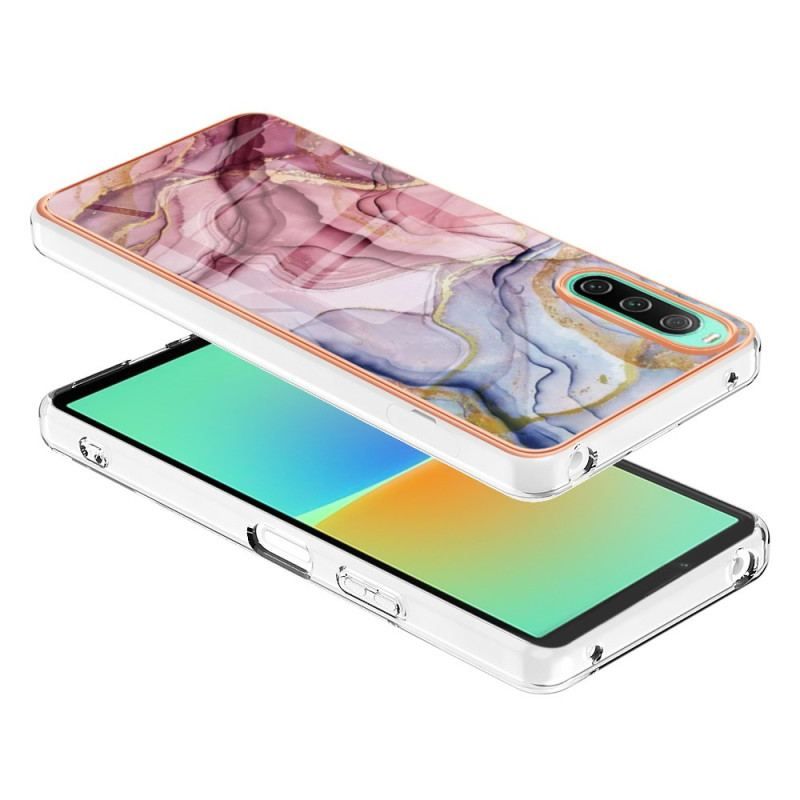 Coque Sony Xperia 10 IV Marbre