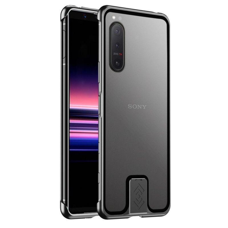 Coque Sony Xperia 5 Ii Rebord Métal Lenuo