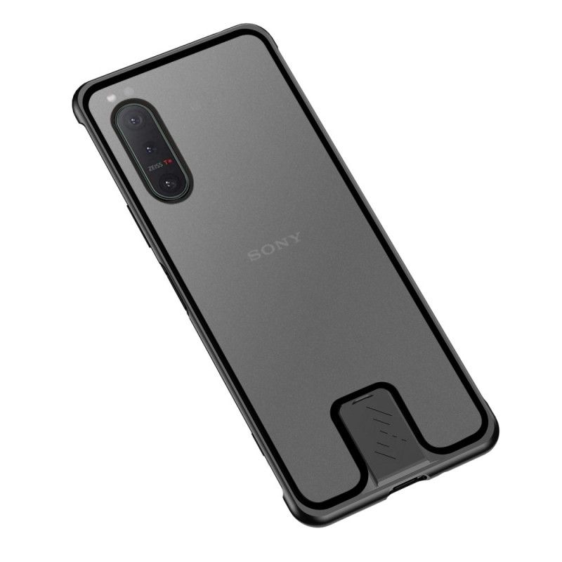 Coque Sony Xperia 5 Ii Rebord Métal Lenuo