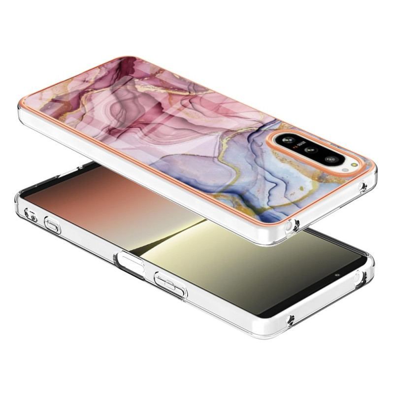 Coque Sony Xperia 5 IV Marbre