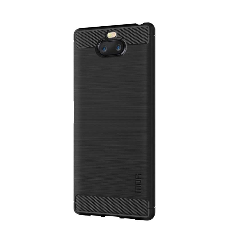 Coque Sony Xperia 8 Fibre Carbone Brossée Mofi