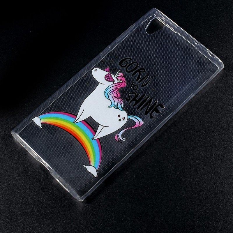 Coque Sony Xperia L1 En Relief Born To Shine