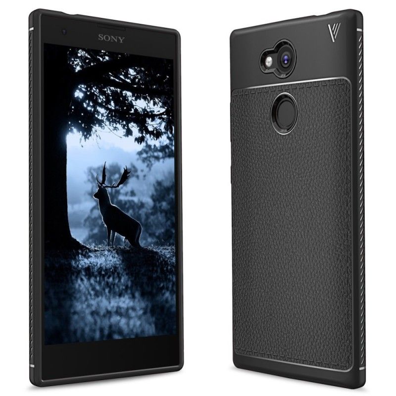 Coque Sony Xperia L2 Effet Cuir Premium