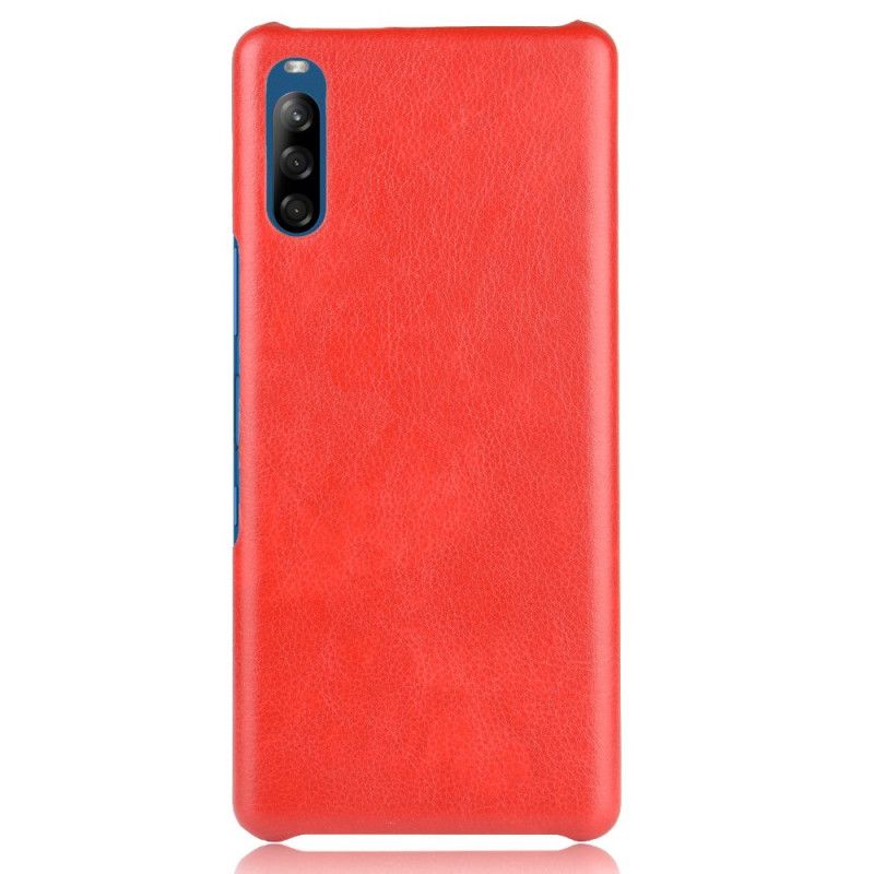 Coque Sony Xperia L4 Effet Cuir Litchi