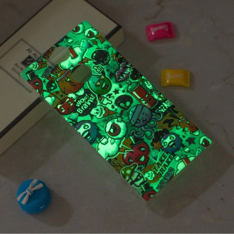 Coque Sony Xperia Xa2 Folie Fluorescente