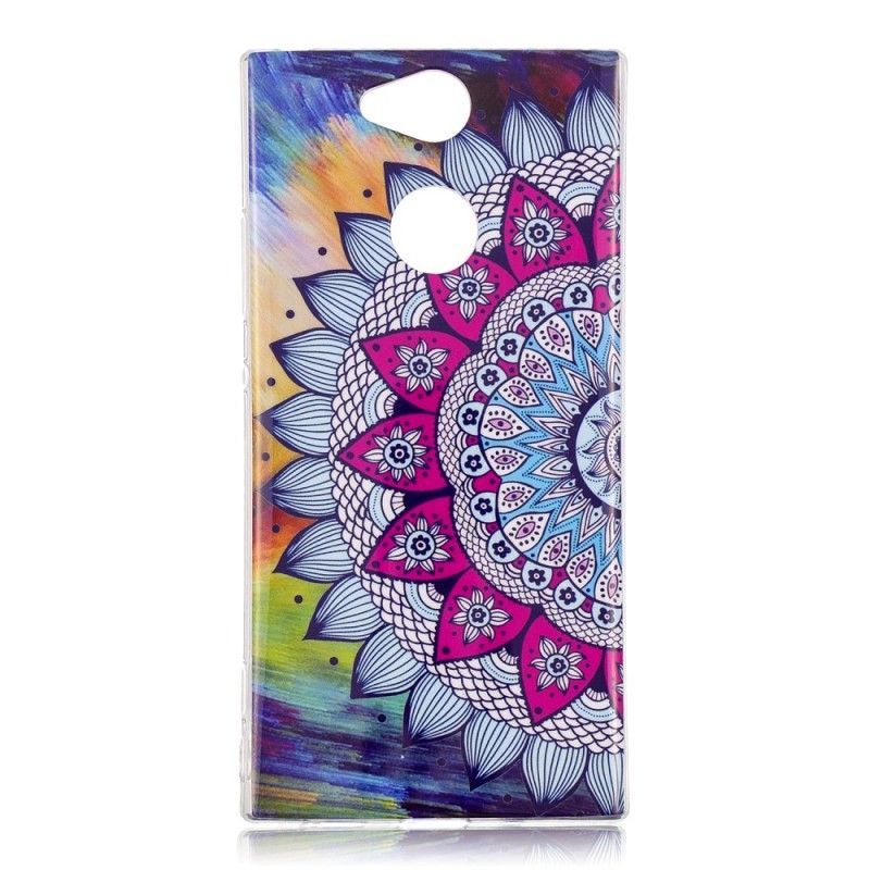 Coque Sony Xperia Xa2 Mandala Coloré Fluorescente