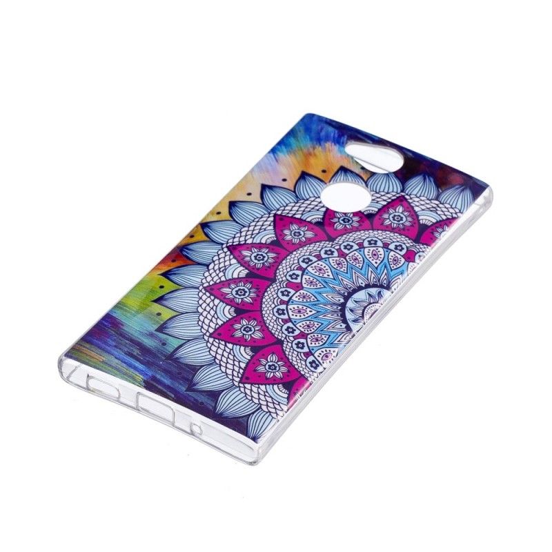 Coque Sony Xperia Xa2 Mandala Coloré Fluorescente