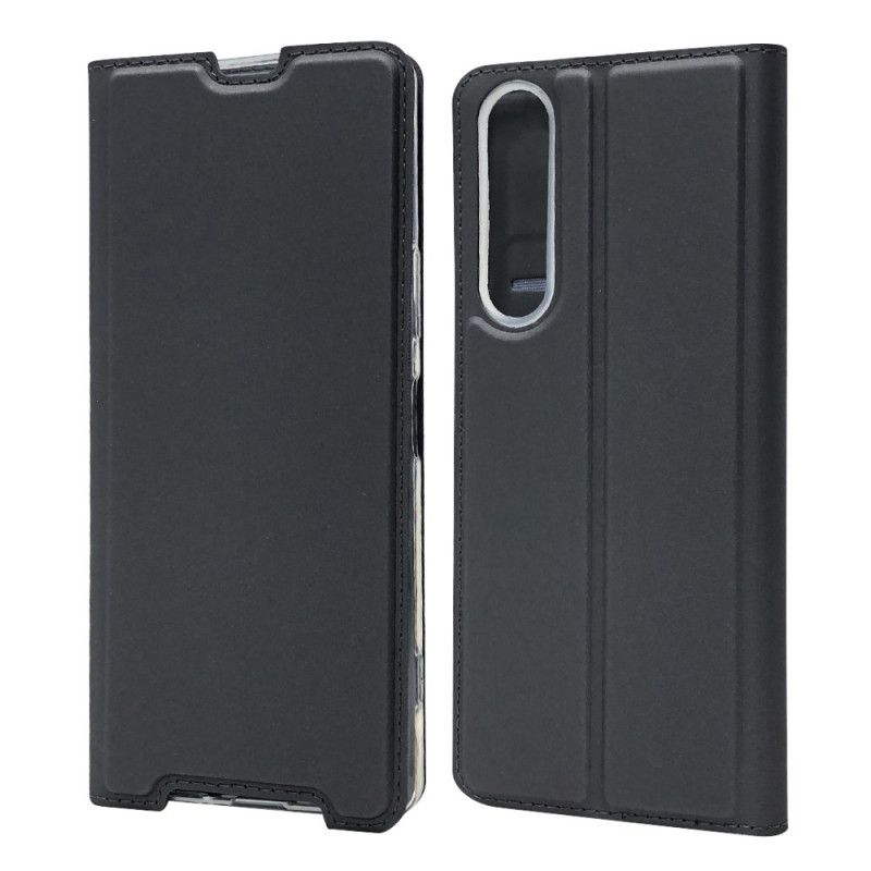 Flip Cover Sony Xperia 1 Ii Fermoir Magnétique