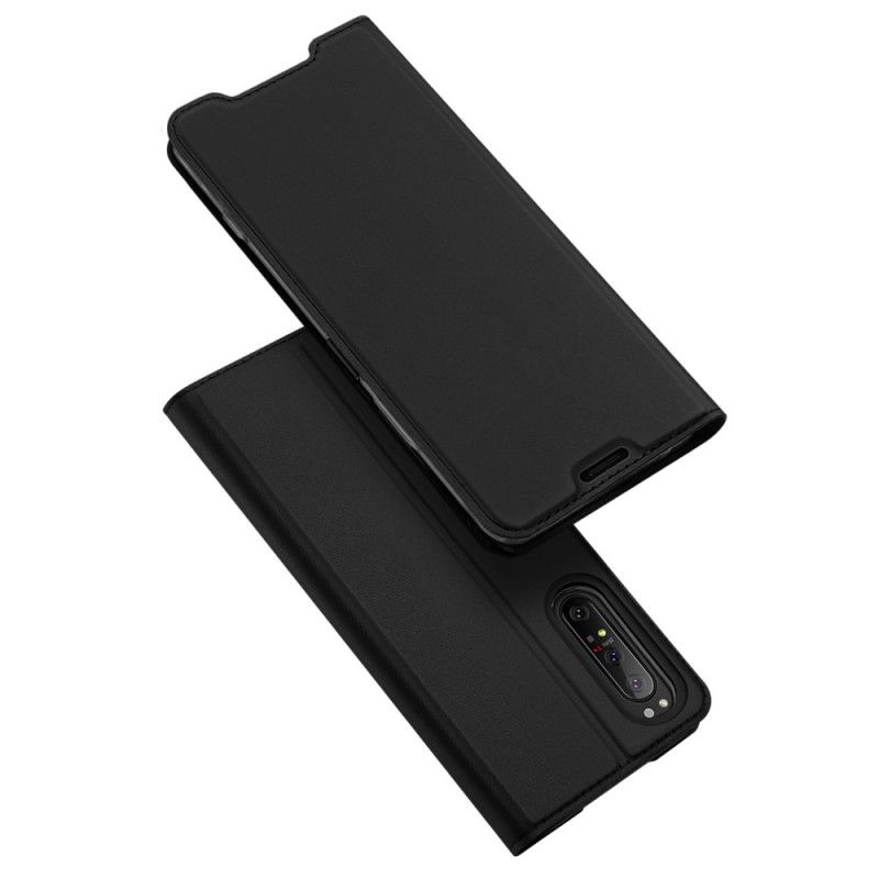 Flip Cover Sony Xperia 1 Ii Skin Pro Dux Ducis