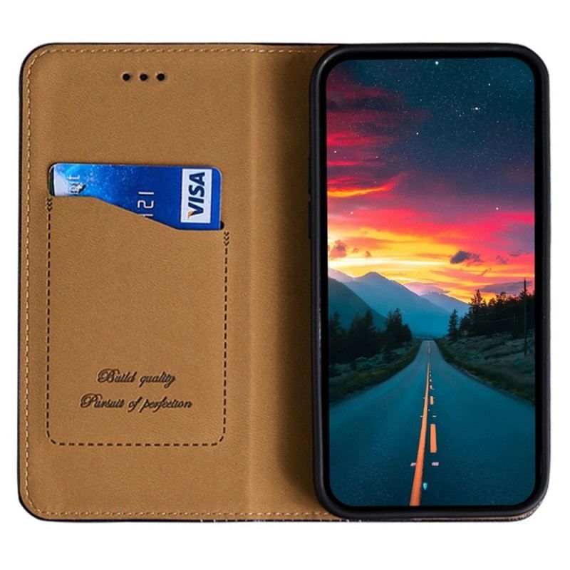 Flip Cover Sony Xperia 1 IV Simili Cuir Vintage