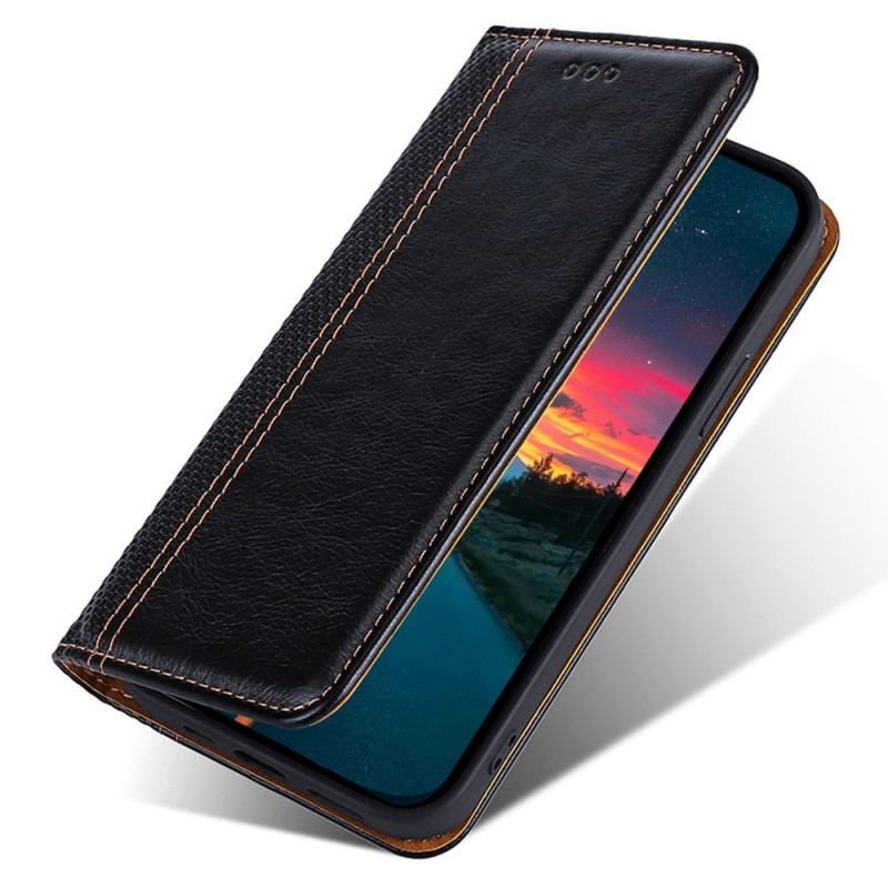 Flip Cover Sony Xperia 1 IV Simili Cuir Vintage