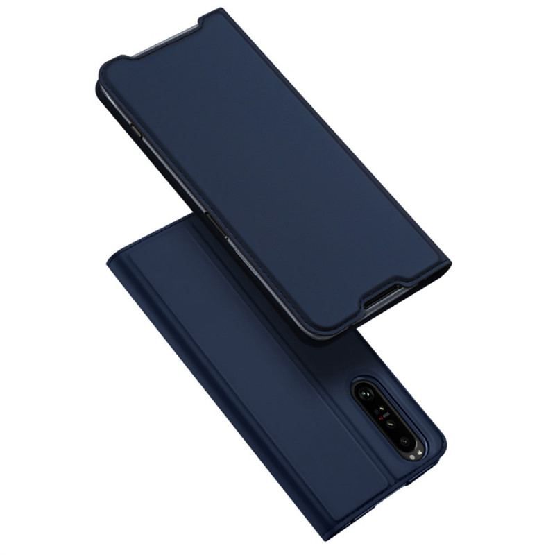 Flip Cover Sony Xperia 1 IV Skin Pro Series Dux Ducis
