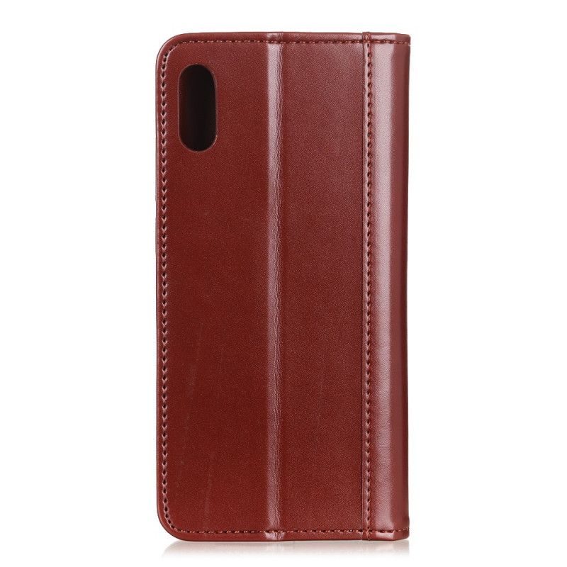 Flip Cover Sony Xperia 10 Ii Cuir Fendu