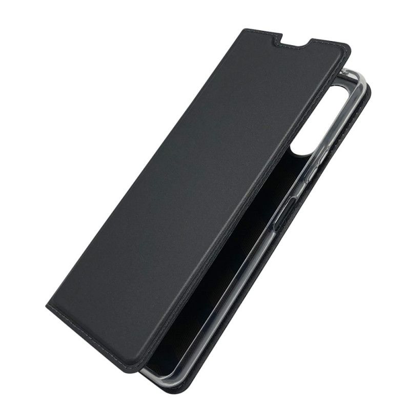 Flip Cover Sony Xperia 10 Ii Fermoir Magnétique