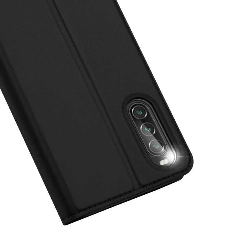 Flip Cover Sony Xperia 10 Ii Skin Pro Dux Ducis