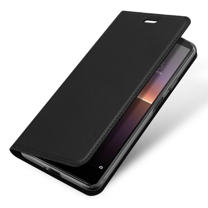 Flip Cover Sony Xperia 10 Ii Skin Pro Dux Ducis