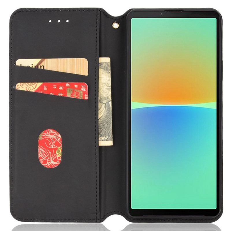 Flip Cover Sony Xperia 10 IV Cubes 3D