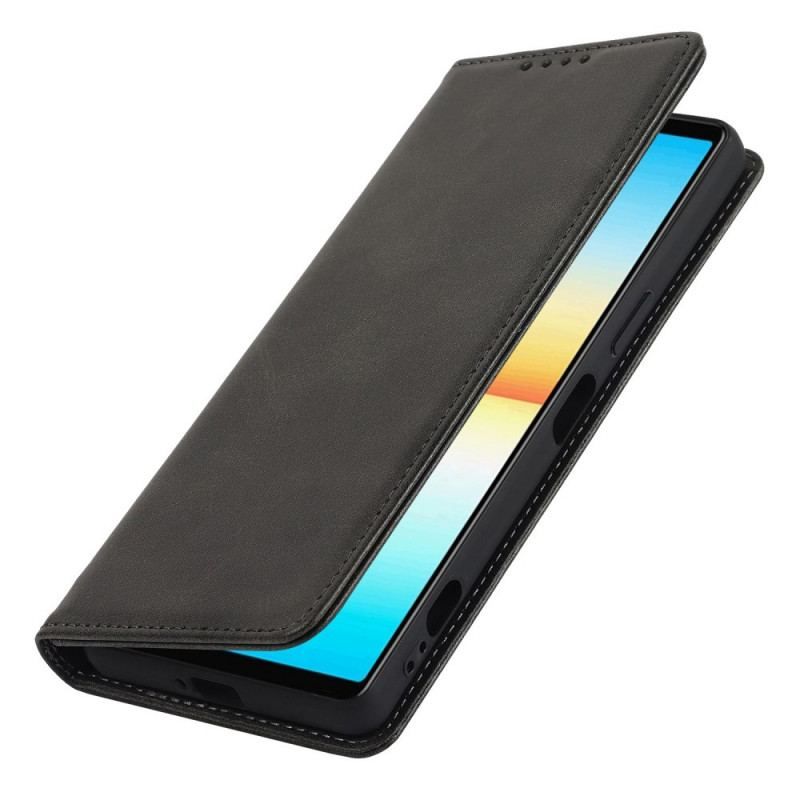 Flip Cover Sony Xperia 10 IV Design Classique