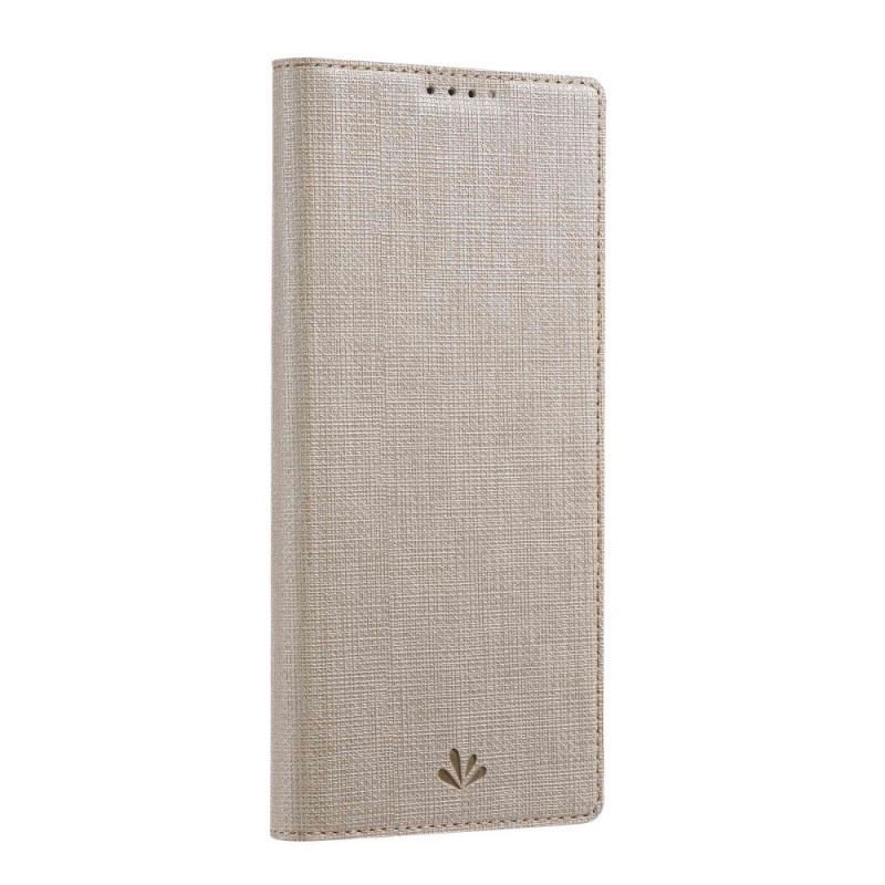 Flip Cover Sony Xperia 10 IV Texture Tissu VILI