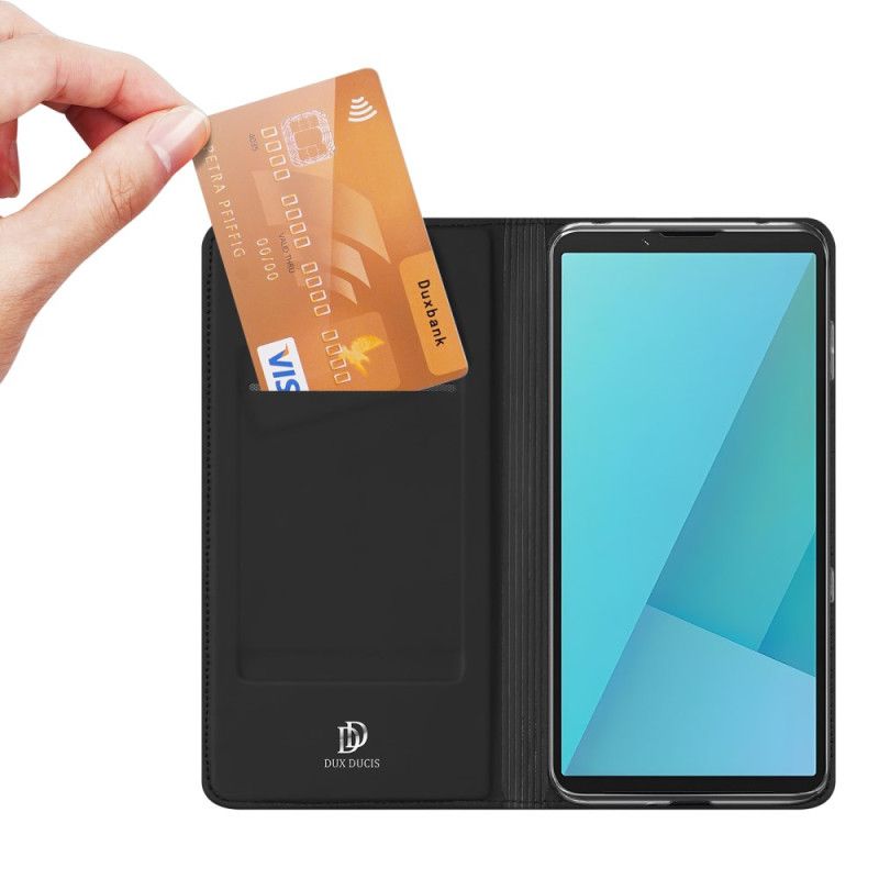 Flip Cover Sony Xperia 10 VII Skin Pro Series DUX DUCIS