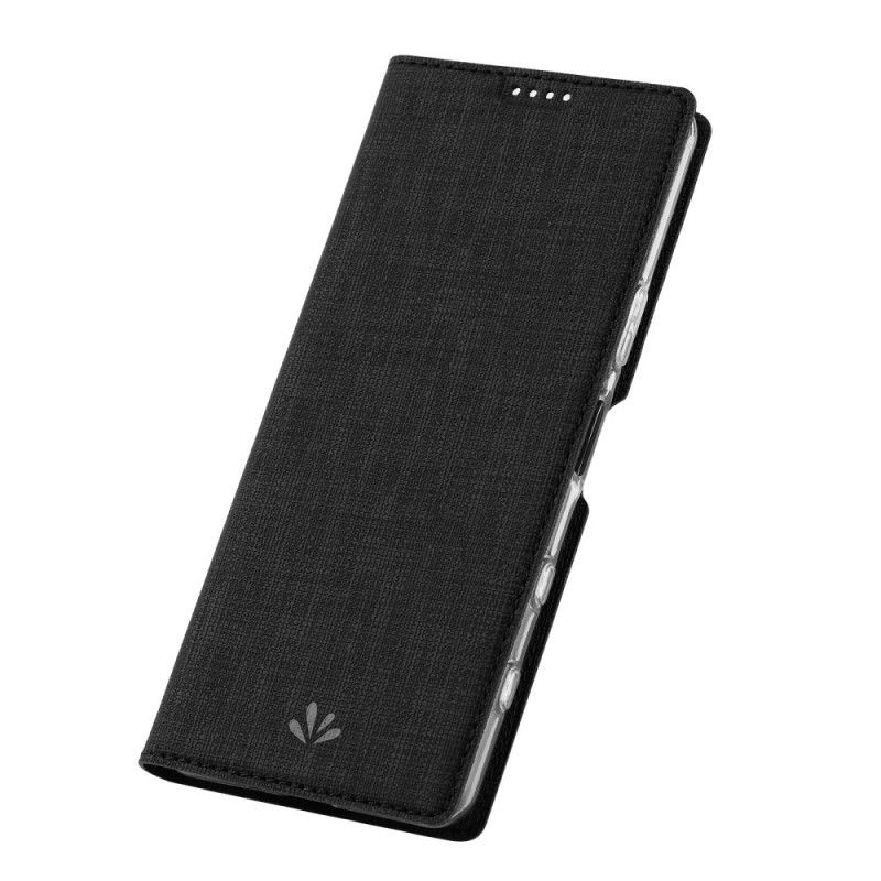 Flip Cover Sony Xperia 5 Ii Texturée Vili Dmx