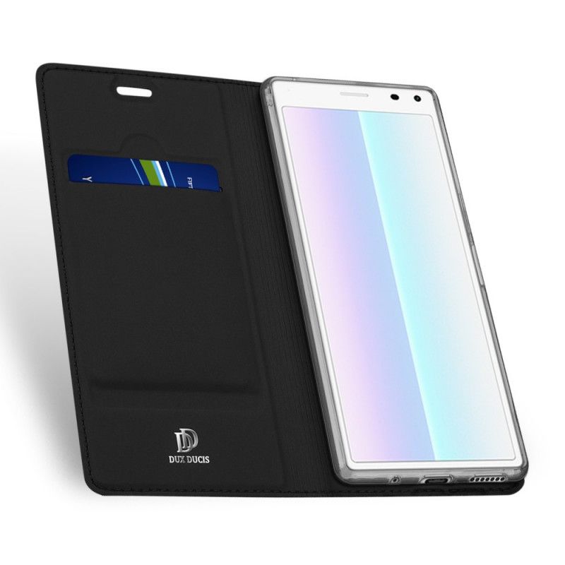 Flip Cover Sony Xperia 8 Skin Pro Series Dux Ducis