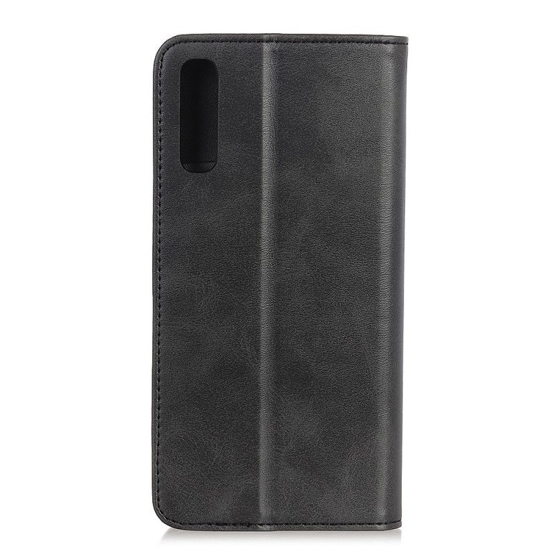 Flip Cover Sony Xperia L4 Cuir Fendu Élégance